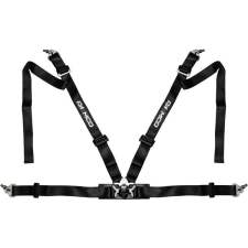 Raemco sport, négypontos, forgó gyorskioldó csattal, fekete szín autóalkatrész