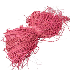  Raffia rózsaszín 25dkg/csom dekorációs kellék