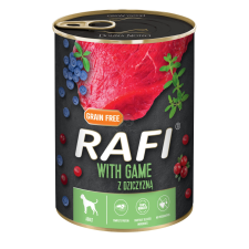 Rafi Adult konzerv - vadhús vörös- és kék áfonyával 800 g kutyaeledel