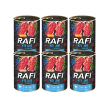 RAFI DOLINA NOTECI RAFI Lamb bárányhússal 6 x 800 g nedves kutyaeledel kutyaeledel