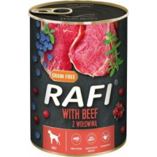 RAFI Kutya Pástétom Marha, Vörös- és Kék Áfonyával Konzerv 800 g (11801825) kutyaeledel