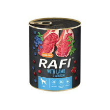RAFI paté 800 g Gab.mentes 65% bárány+kék- és v.áfonya kutyaeledel