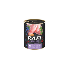RAFI Takarmány nyúllal, áfonyával és tőzegáfonyával 800g kutyaeledel