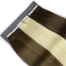  Ragasztócsíkos 100% humán póthaj - Tape hair - 50 gr 50 cm szőke póthaj
