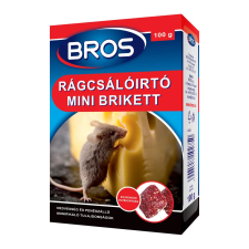 Rágcsálóirtó paraffin blokk 100 g Bros tisztító- és takarítószer, higiénia