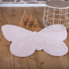 ragolle Mosható gyerekszőnyeg, Pillangó, pihe-puha, pink, 86x86cm