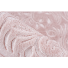ragolle Peri nyomott mintás mosható szőnyeg, 3D felület, puha, pink, 160x220cm lakástextília