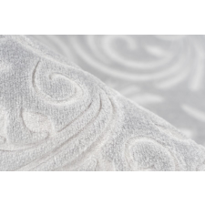ragolle Peri nyomott mintás mosható szőnyeg, 3D felület, puha, szürke, 120x160cm lakástextília