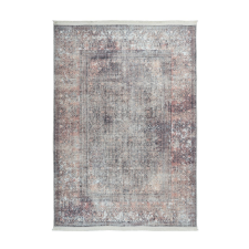 ragolle Peri nyomott mintás mosható szőnyeg, 3D felület, puha, szürke, 80X140cm lakástextília