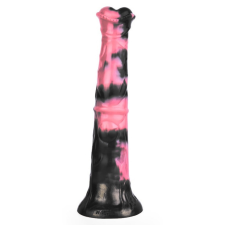 Ragulf Animal Dildo 26 x 5.5cm Fekete-rózsaszín műpénisz, dildó