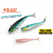  RAID LITTLE SWEEPER FISH SKIN 2.5&quot; 6.3cm 080 Clear Wakasagi csali