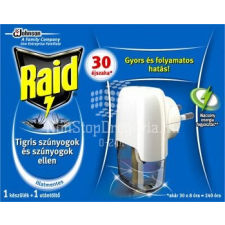 Raid Raid® Elektromos szúnyogirtó készülék és utántöltő 21 ml illatmentes 30 éjszakás tisztító- és takarítószer, higiénia