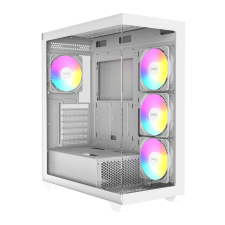 Raidmax i800 Tempered Glass White (I800TWF) számítógép ház