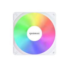 Raidmax X-AIR 120mm PWM RGB fehér ventilátor hűtés