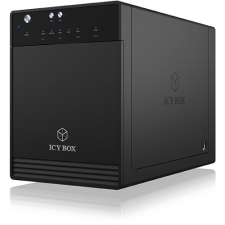RaidSonic ICY BOX IB-3740-C31 fekete nas meghajtó