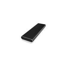 RaidSonic IcyBox IB-183M2 M.2 USB 3.0 Külső SSD ház - Fekete asztali számítógép kellék