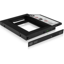 RaidSonic IcyBox IB-AC640 2,5&quot; HDD/SSD Notebook extension (9,5mm) Slim Black asztali számítógép kellék