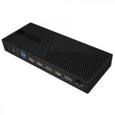 RaidSonic IcyBox IB-DK2246AC 11in1 Hybrid DockingStation with triple video output laptop kellék