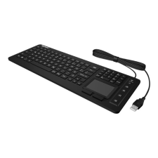 RaidSonic KeySonic Keyboard with Touchpad KSK-6231INEL - Black (KSK-6231 INEL (DE)) - Billentyűzet billentyűzet
