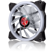  Raijintek IRIS 12 LED ventilátor, piros - 120mm (0R400040) hűtés