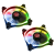 RAIJINTEK MACULA 12 RAINBOW RGB ház hűtő ventilátor 12cm 2db (0R400058) (0R400058)