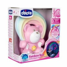  Rainbow Bear - Szivárvány maci zene-fény projektor elemes - Chicco éjjeli fény