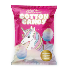  Rainbow Cotton Candy gyümölcs ízű szivárványos vattacukor csokoládé és édesség