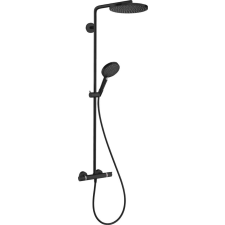 Raindance S 240 showerpipe, 1jet, matt fekete csaptelep