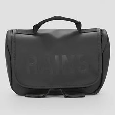 Rains Piperetáskák Texel Wash Bag W3 Fekete Egy méret kézitáska és bőrönd