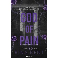 Rainy days God Of Pain - A fájdalom istene (élfestett) - Rina Kent (kötött áras) regény