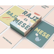  Rajz és Mese - kreativitásfejlesztő játék gyerekeknek társasjáték
