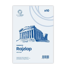 Rajzlap A4, famentes fóliázva Bluering® 10 ív/csomag, rajzlap