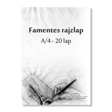  Rajzlap famentes A/4-20 ragasztott rajzlap