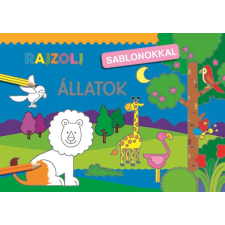 Rajzolj sablonokkal - Állatok gyermek- és ifjúsági könyv