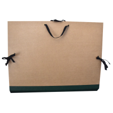  Rajztartó mappa A3, méret karton, szalagfüles Bluering® prémium mappa