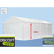  Raktársátor 5x8m professional 2,6m oldalmagassággal, 550g/m2 sátor