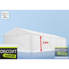 Raktársátor 6x10m professional 2,6m oldalmagassággal, 550g/m2 sátor