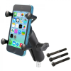 RAM MOUNTS X-Grip® Közepes Karos Telefon Tartó Kormányrögzítő Alappal