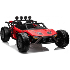 ramiz Buggy Racing kétszemélyes terepjáró 2 motorral piros színben elektromos járgány