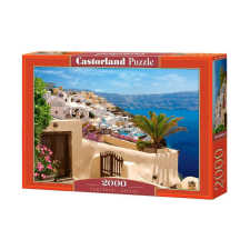 ramiz Castorland Puzzle, Santorini, Görögország, 2000 db puzzle, kirakós