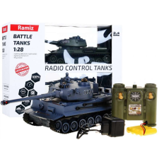ramiz Dupla tank - Tigris tank 103 + T-34 tank 1:28 távirányítós modell