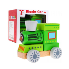 ramiz Fa kisvonat 6 építőelemből álló készlet kisvasút