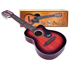 Ramiz.hu Gyermek gitár sötétbarna színben - 6 húrral játékhangszer