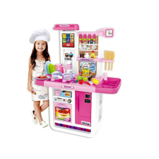 ramiz Interaktív konyha kiegészítőkkel és hangokkal rózsaszín színben konyhakészlet
