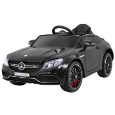 ramiz Mercedes Benz C63 AMG elektromos autó, fekete elektromos járgány