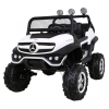 ramiz Mercedes Benz Unimog Elektromos autó - Fekete/Fehér (PA.JL199.BIA)