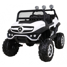 ramiz Mercedes Benz Unimog Elektromos autó - Fekete/Fehér (PA.JL199.BIA) elektromos járgány