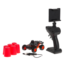 ramiz SHINE Off-Road távirányítós autó kamerával - Fekete autópálya és játékautó