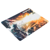 RAMPAGE Egérpad - 300350 (350x250x2mm; fekete)