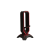 RAMPAGE Fejhallgató állvány - RM-H66 GUARD (fekete, műanyag, USB HUB, Egérkábel tartó, RGB)